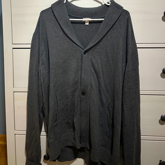 Dark Grey Men’s Gap Shall Cardigan - Picture 1 of 3